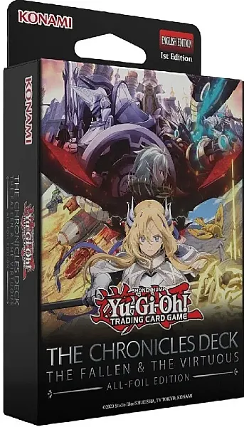 YU-GI-OH - THE CHRONICLES DECK: THE FALLEN AND THE VIRTUOUS (ALL-FOIL EDITION) - EN